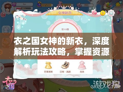 衣之国女神的新衣，深度解析玩法攻略，掌握资源管理的艺术与技巧