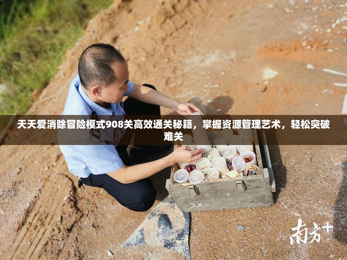 天天爱消除冒险模式908关高效通关秘籍，掌握资源管理艺术，轻松突破难关