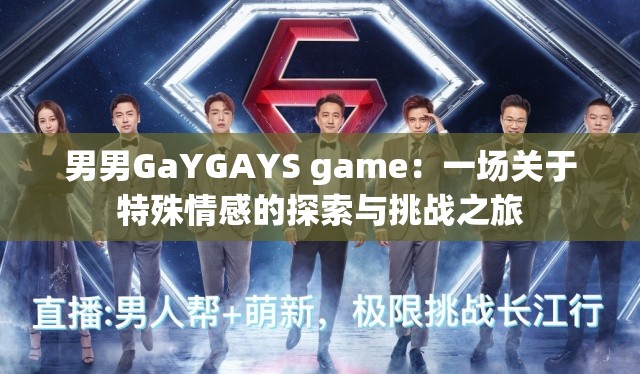 男男GaYGAYS game：一场关于特殊情感的探索与挑战之旅