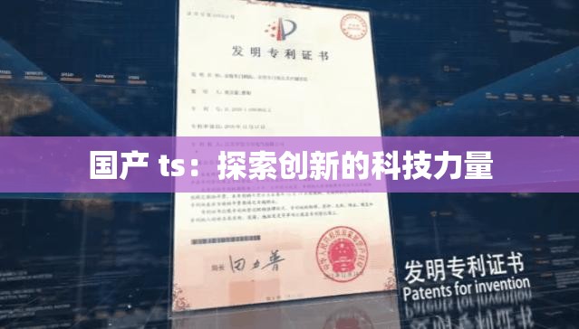 国产 ts：探索创新的科技力量