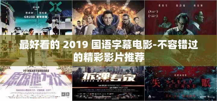 最好看的 2019 国语字幕电影-不容错过的精彩影片推荐
