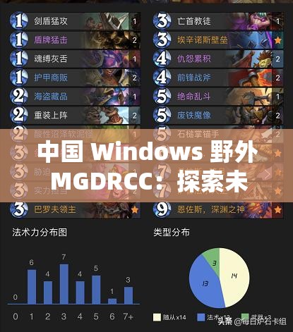 中国 Windows 野外 MGDRCC：探索未知的神秘领域