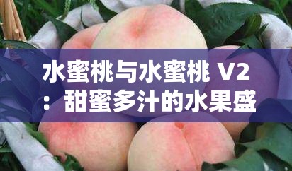 水蜜桃与水蜜桃 V2：甜蜜多汁的水果盛宴