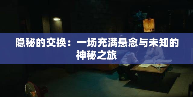 隐秘的交换：一场充满悬念与未知的神秘之旅