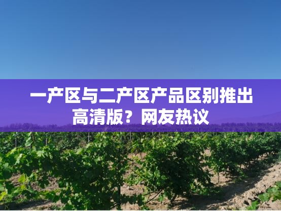 一产区与二产区产品区别推出高清版？网友热议