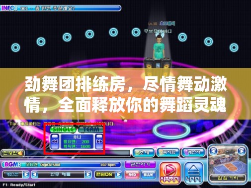 劲舞团排练房，尽情舞动激情，全面释放你的舞蹈灵魂与无限潜能