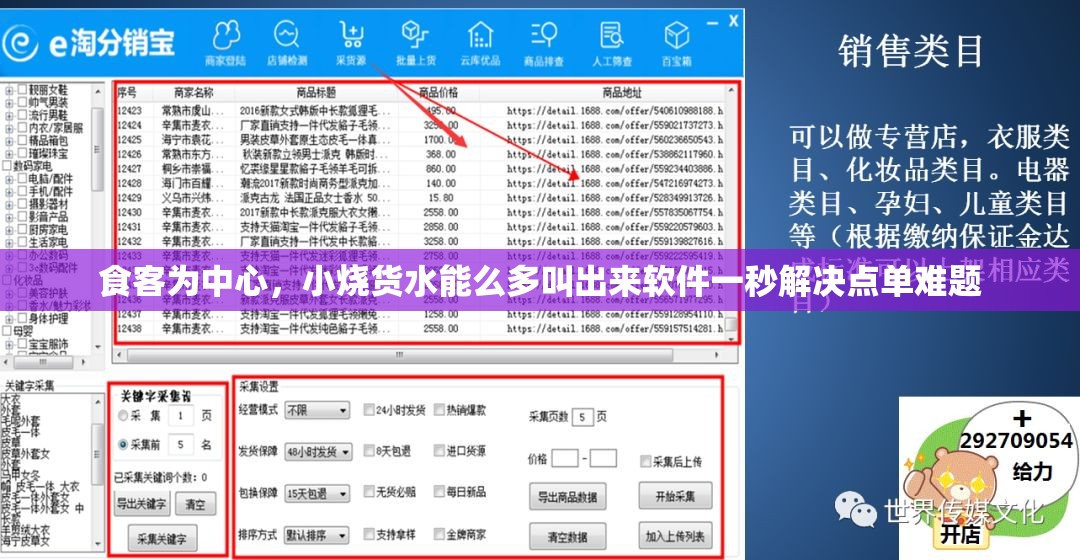 食客为中心，小烧货水能么多叫出来软件一秒解决点单难题