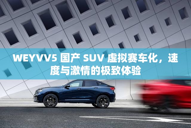 WEYVV5 国产 SUV 虚拟赛车化，速度与激情的极致体验