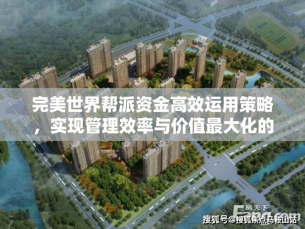 完美世界帮派资金高效运用策略，实现管理效率与价值最大化的途径