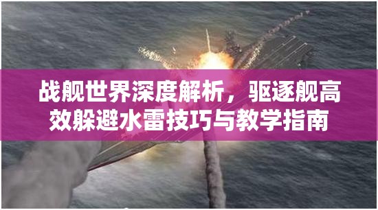 战舰世界深度解析，驱逐舰高效躲避水雷技巧与教学指南