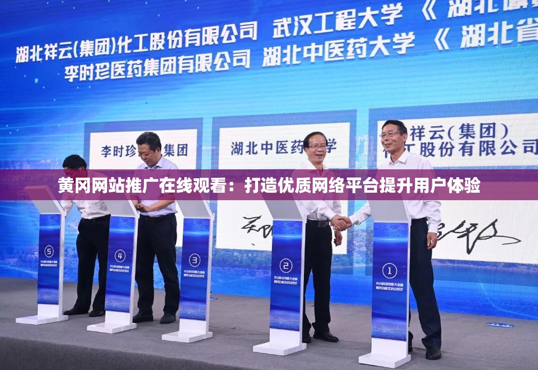 黄冈网站推广在线观看：打造优质网络平台提升用户体验