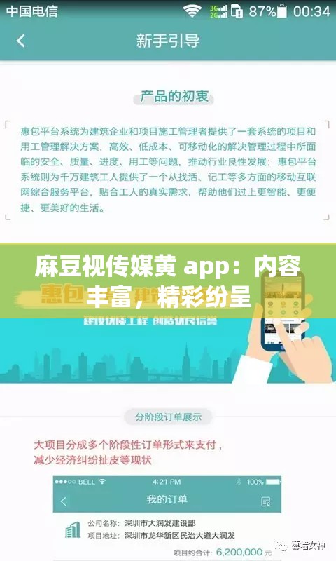 麻豆视传媒黄 app：内容丰富，精彩纷呈