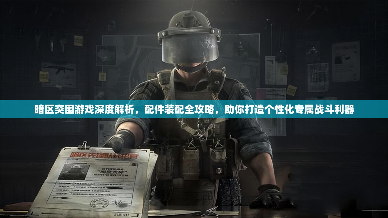 暗区突围游戏深度解析，配件装配全攻略，助你打造个性化专属战斗利器