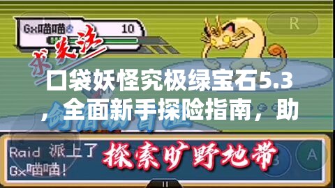 口袋妖怪究极绿宝石5.3，全面新手探险指南，助你轻松启程冒险之旅