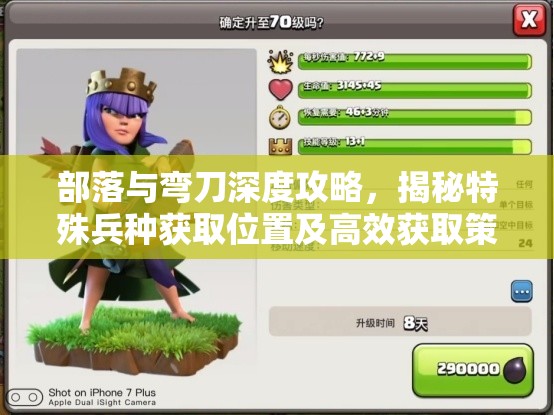 部落与弯刀深度攻略，揭秘特殊兵种获取位置及高效获取策略