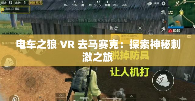 电车之狼 VR 去马赛克：探索神秘刺激之旅