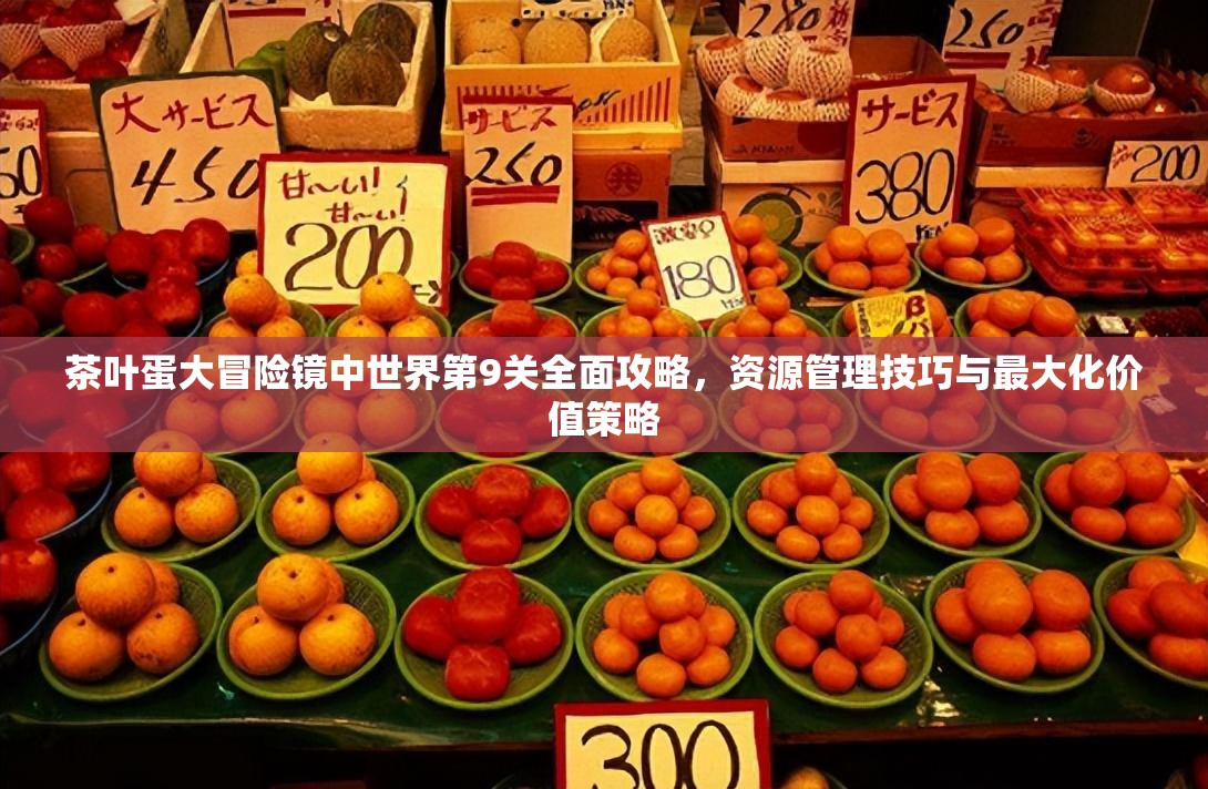 茶叶蛋大冒险镜中世界第9关全面攻略，资源管理技巧与最大化价值策略