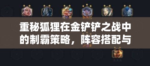 重秘狐狸在金铲铲之战中的制霸策略，阵容搭配与深度玩法全面详解