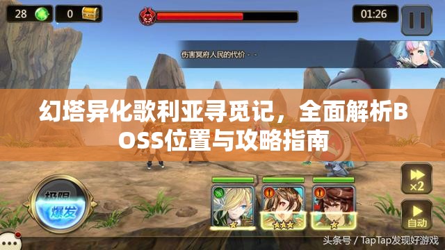 幻塔异化歌利亚寻觅记，全面解析BOSS位置与攻略指南