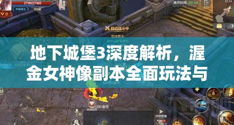 地下城堡3深度解析，渥金女神像副本全面玩法与攻略指南