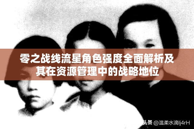 零之战线流星角色强度全面解析及其在资源管理中的战略地位