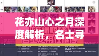 花亦山心之月深度解析，名士寻访的奥秘揭秘及丰厚奖励攻略指南