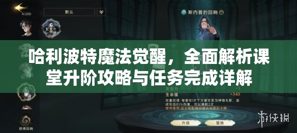 哈利波特魔法觉醒，全面解析课堂升阶攻略与任务完成详解
