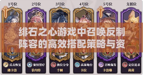 绯石之心游戏中召唤反制阵容的高效搭配策略与资源管理技巧