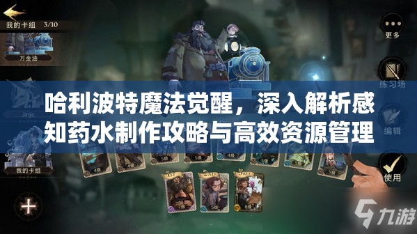 哈利波特魔法觉醒，深入解析感知药水制作攻略与高效资源管理技巧