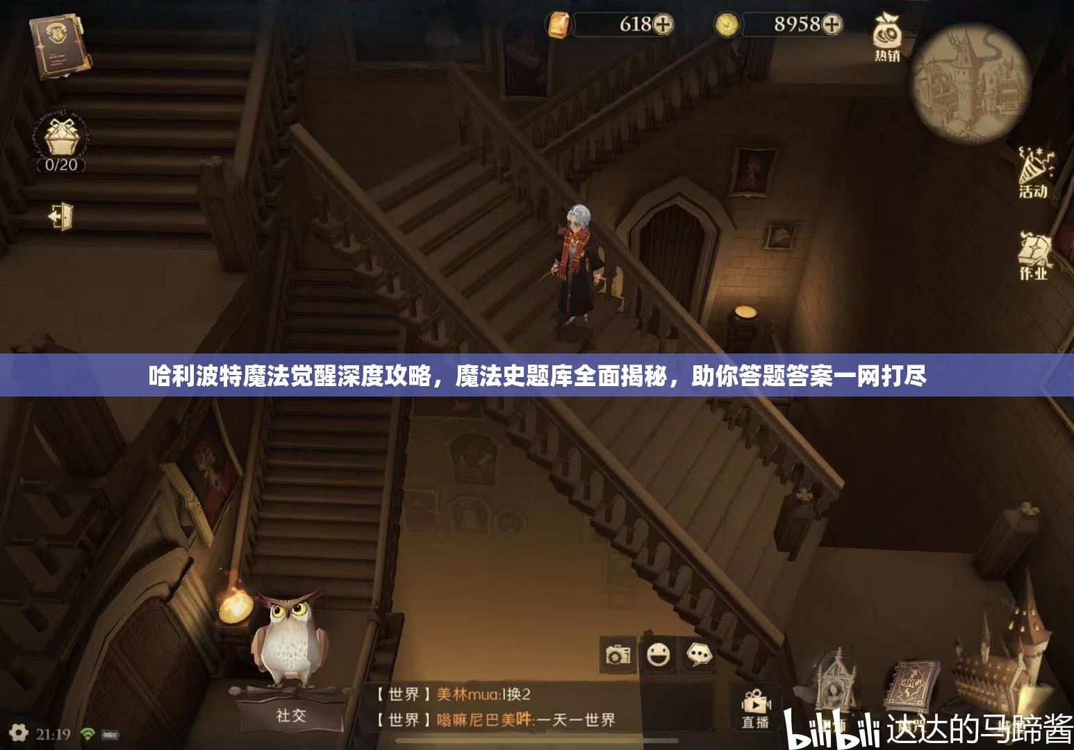 哈利波特魔法觉醒深度攻略，魔法史题库全面揭秘，助你答题答案一网打尽