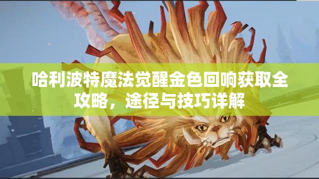 哈利波特魔法觉醒金色回响获取全攻略，途径与技巧详解