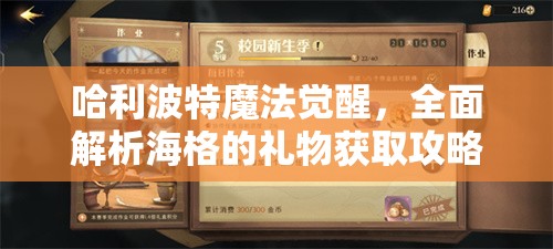 哈利波特魔法觉醒，全面解析海格的礼物获取攻略与高效资源管理艺术