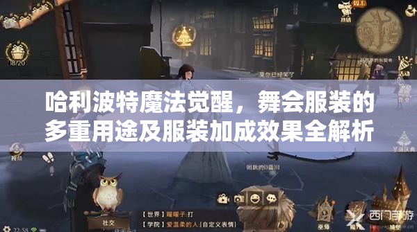 哈利波特魔法觉醒，舞会服装的多重用途及服装加成效果全解析