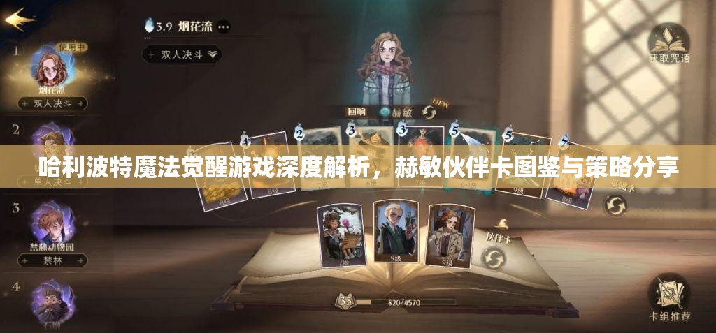 哈利波特魔法觉醒游戏深度解析，赫敏伙伴卡图鉴与策略分享