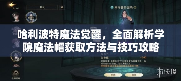 哈利波特魔法觉醒，全面解析学院魔法帽获取方法与技巧攻略