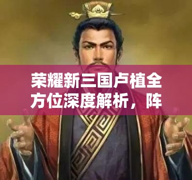 荣耀新三国卢植全方位深度解析，阵容搭配技巧与技能属性全攻略指南