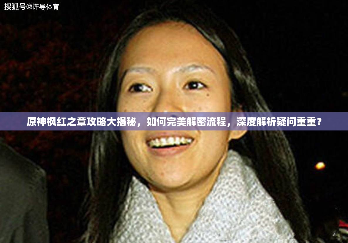 原神枫红之章攻略大揭秘，如何完美解密流程，深度解析疑问重重？