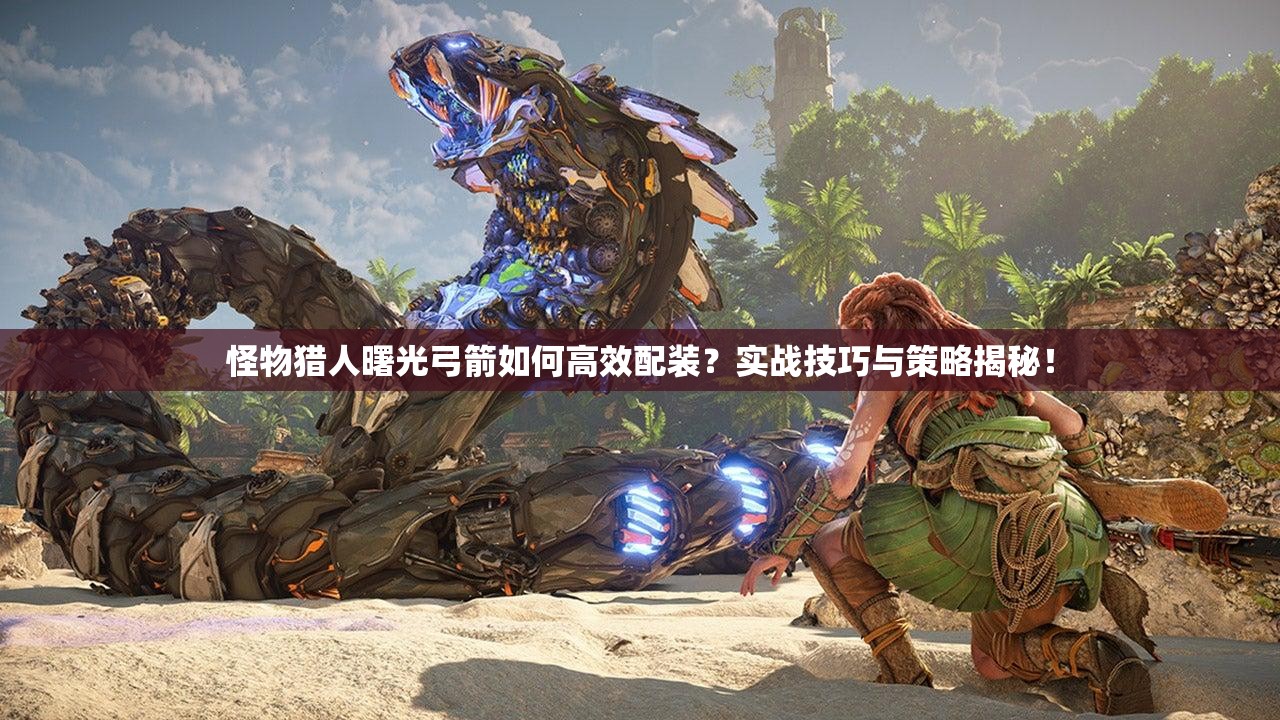 怪物猎人曙光弓箭如何高效配装？实战技巧与策略揭秘！