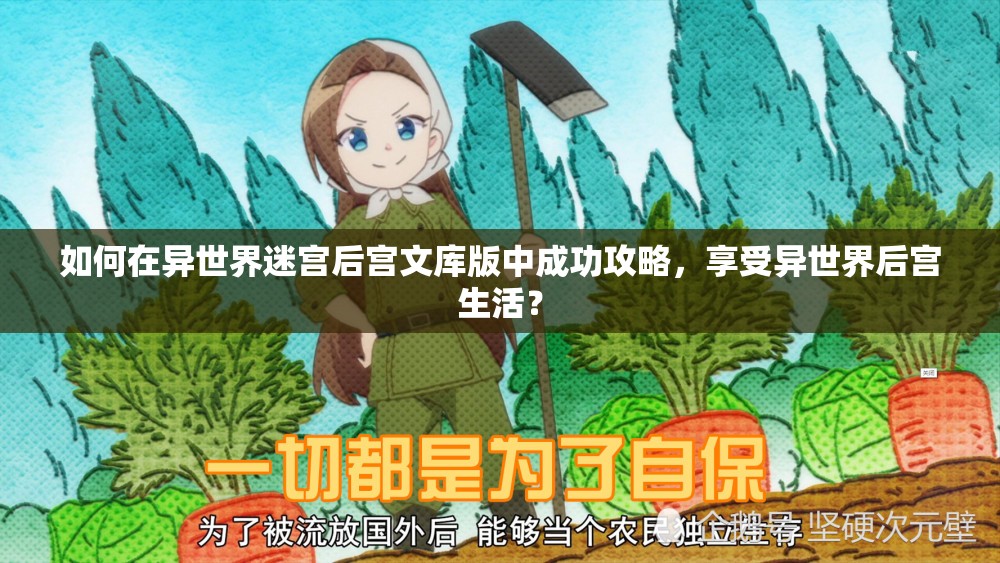 如何在异世界迷宫后宫文库版中成功攻略，享受异世界后宫生活？