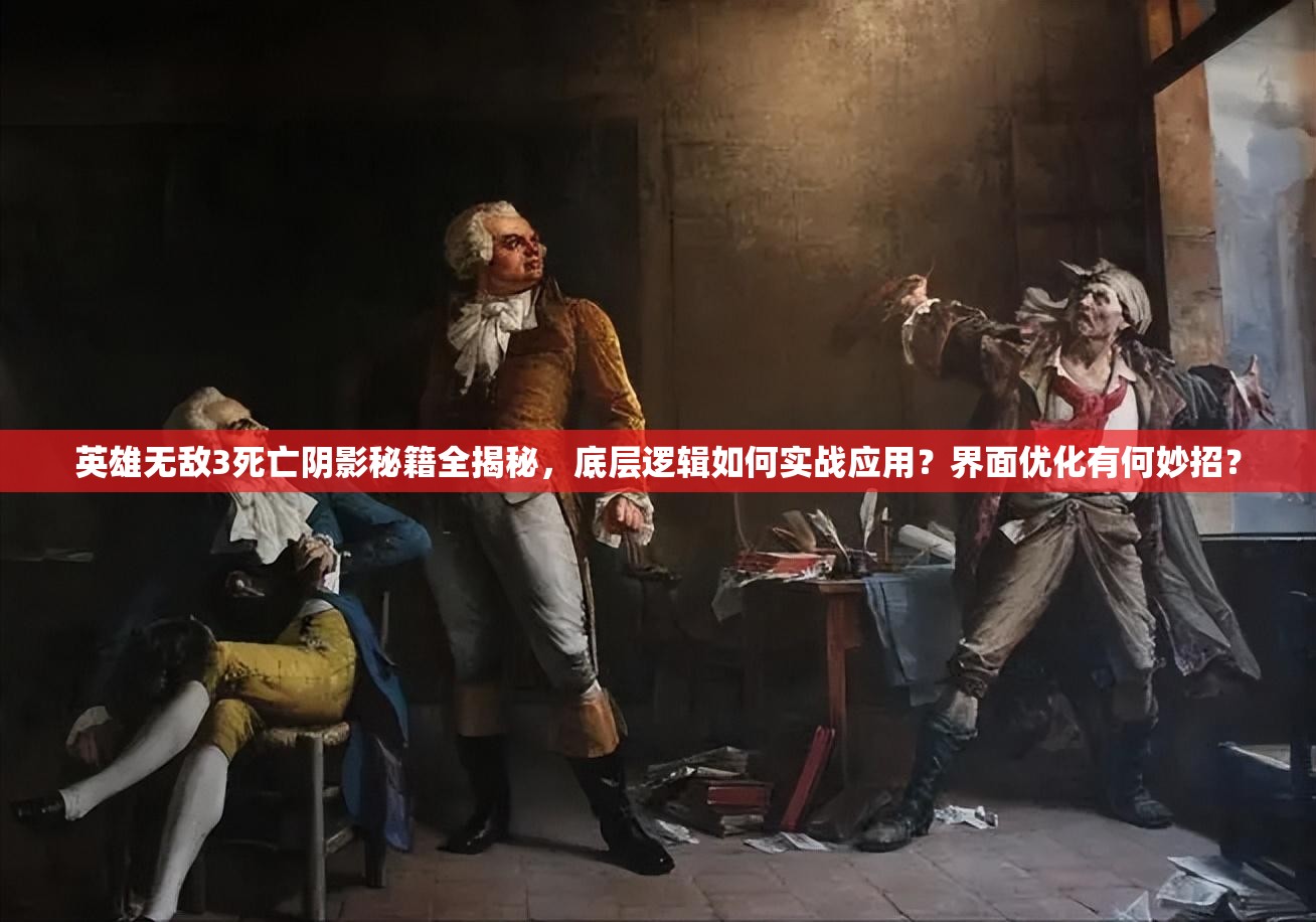 英雄无敌3死亡阴影秘籍全揭秘，底层逻辑如何实战应用？界面优化有何妙招？