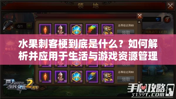 水果刺客梗到底是什么？如何解析并应用于生活与游戏资源管理？