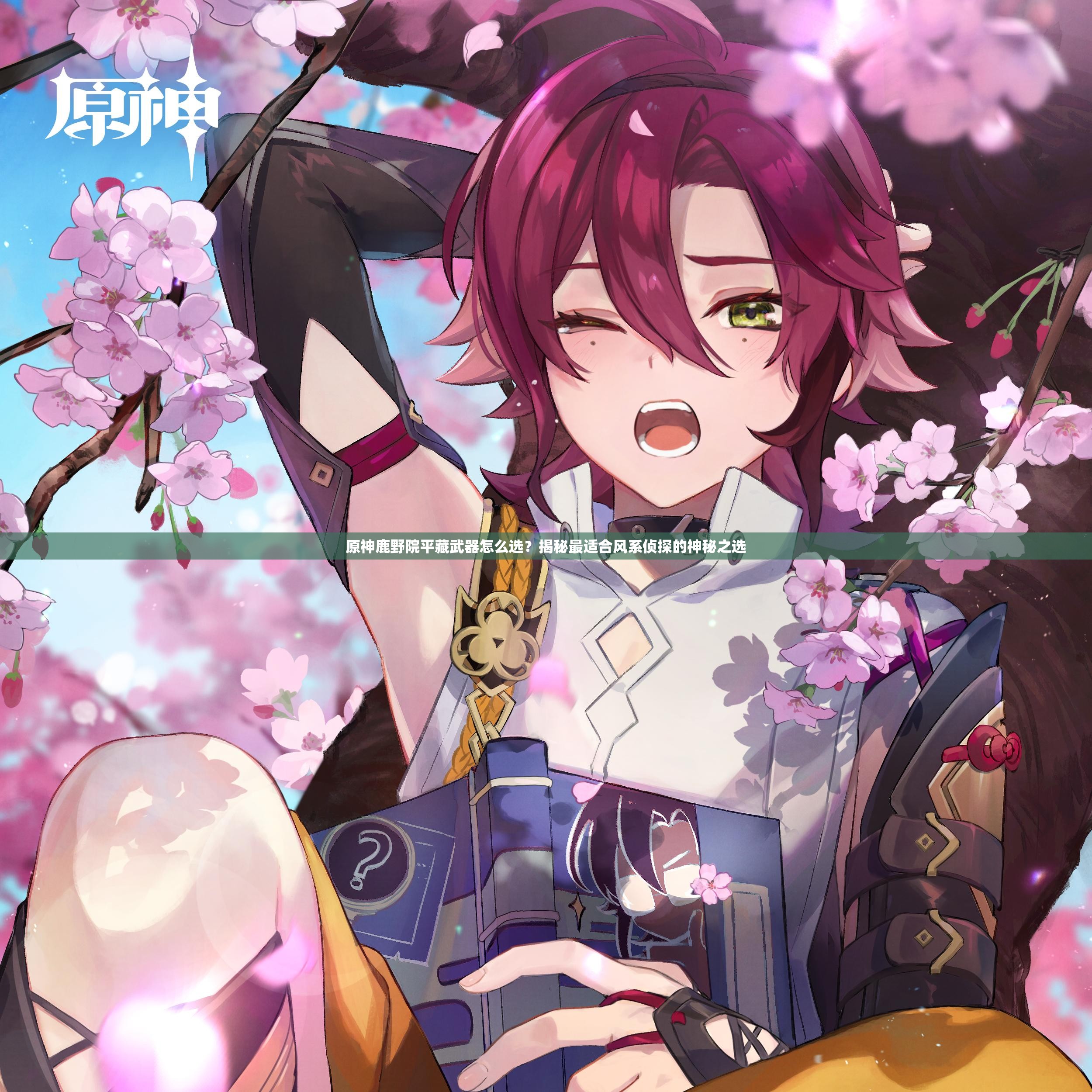 原神鹿野院平藏武器怎么选？揭秘最适合风系侦探的神秘之选