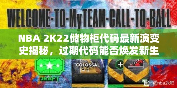 NBA 2K22储物柜代码最新演变史揭秘，过期代码能否焕发新生？