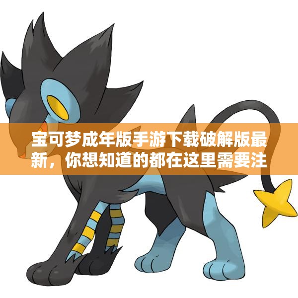宝可梦成年版手游下载破解版最新，你想知道的都在这里需要注意的是，破解版游戏可能存在安全风险，并且可能违反游戏的使用条款建议你通过官方渠道下载游戏，以获得最佳的游戏体验和保障你的账号安全