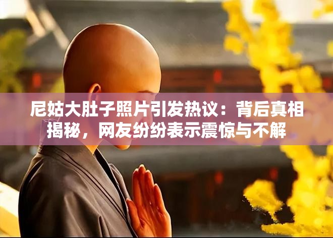 尼姑大肚子照片引发热议：背后真相揭秘，网友纷纷表示震惊与不解