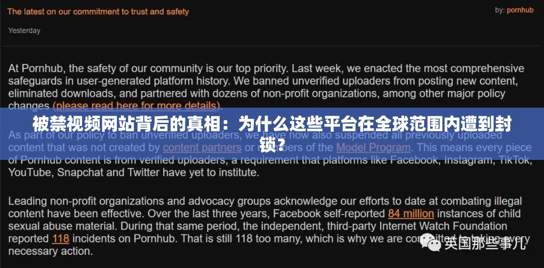 被禁视频网站背后的真相：为什么这些平台在全球范围内遭到封锁？