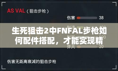生死狙击2中FNFAL步枪如何配件搭配，才能实现精准打击与高效战术应对？