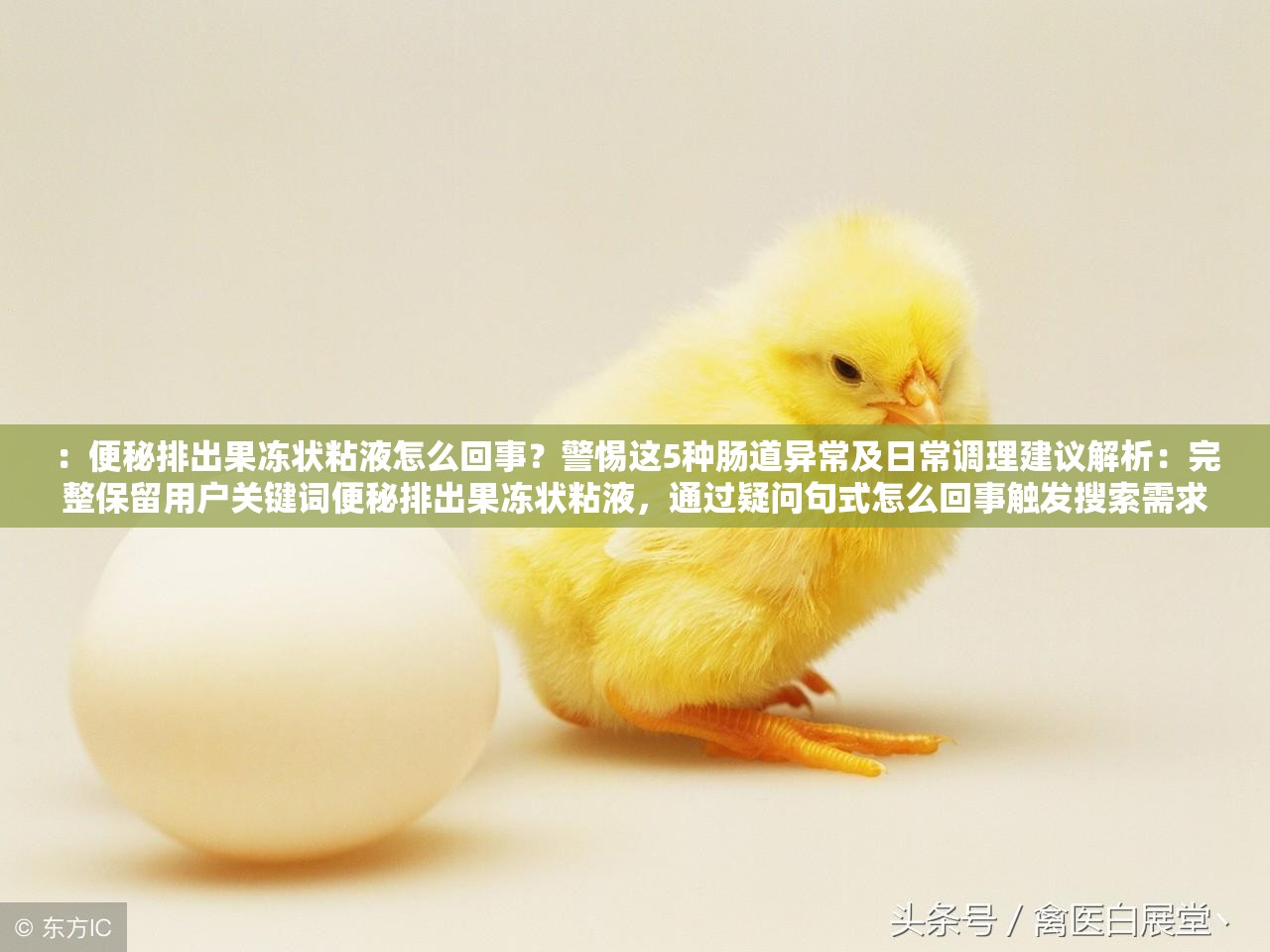 ：便秘排出果冻状粘液怎么回事？警惕这5种肠道异常及日常调理建议解析：完整保留用户关键词便秘排出果冻状粘液，通过疑问句式怎么回事触发搜索需求，数字5种增强信息权威性，肠道异常点明疾病关联性，日常调理提供解决方案包含34字符符合SEO要求，自然融入健康科普类长尾词，同时规避优化痕迹