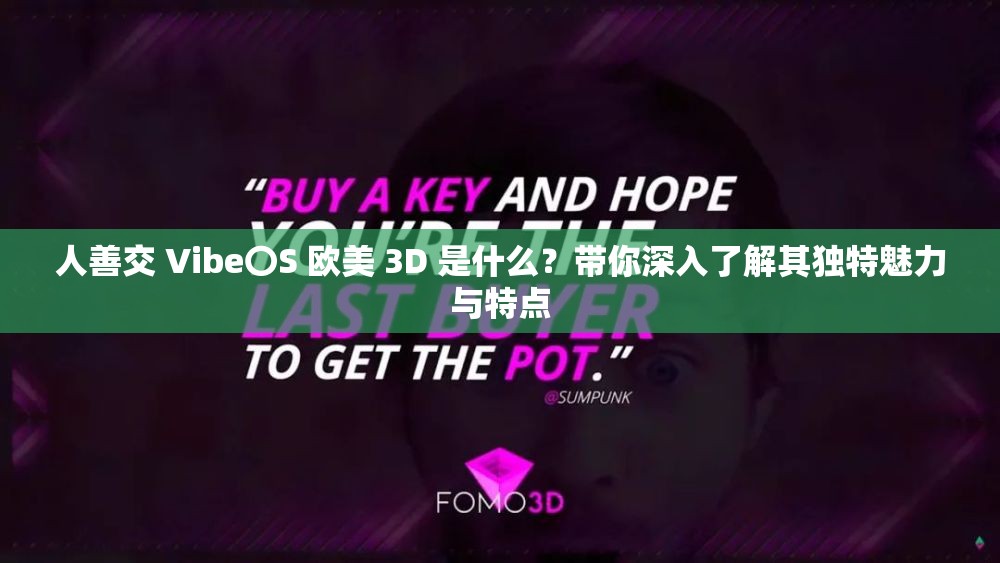 人善交 Vibe〇S 欧美 3D 是什么？带你深入了解其独特魅力与特点