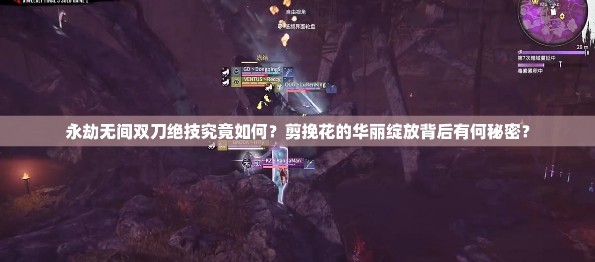 永劫无间双刀绝技究竟如何？剪挽花的华丽绽放背后有何秘密？
